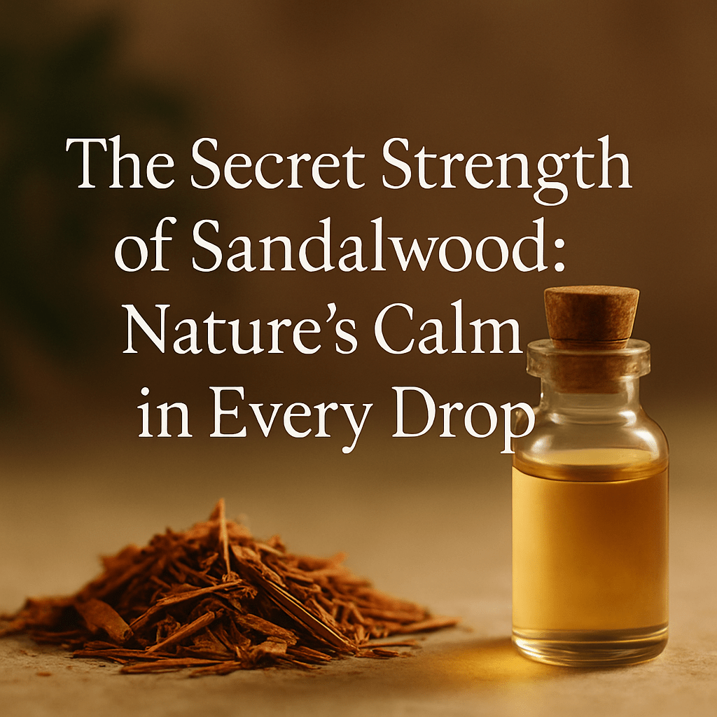 The Secret Strength of Sandalwood: Nature’s Calm in Every Drop - Motor City Organics