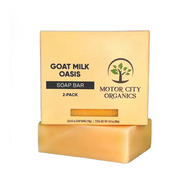 Goat Milk Oasis Bar Soap (2-Pack)