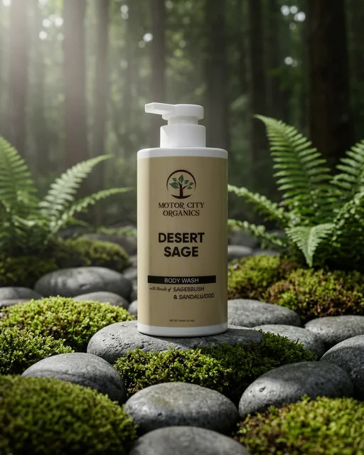 Desert Sage Body Wash, In nature