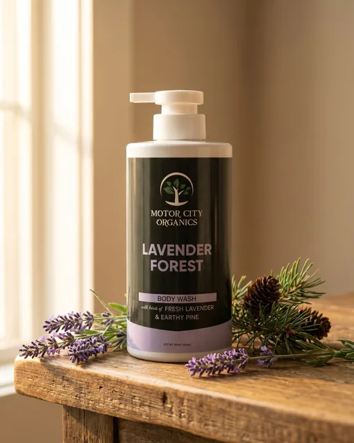 Lavender Forest Body Wash, Lifestyle