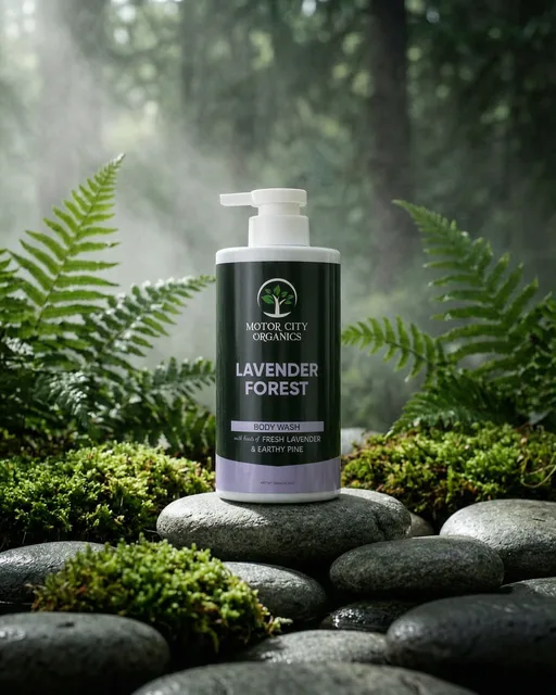 Lavender Forest Body Wash, In nature