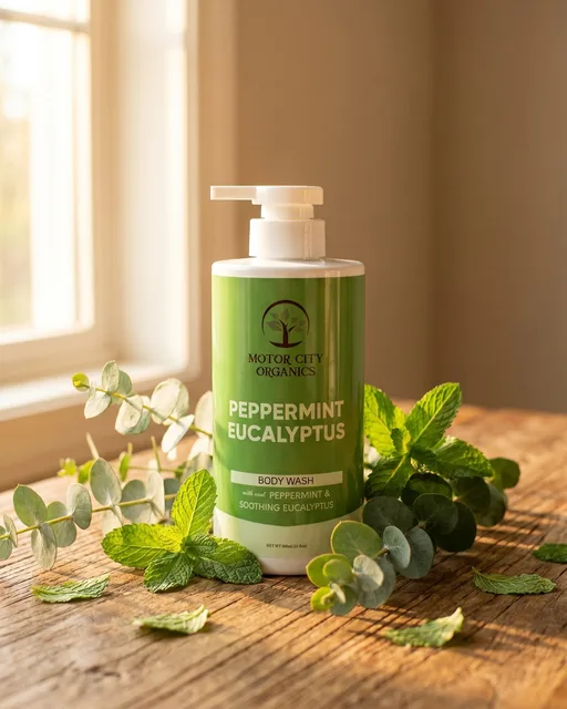 Peppermint Eucalyptus Body Wash, Lifestyle