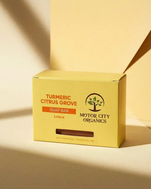 Turmeric Citrus Grove Bar Soap (2-Pack), Editorial