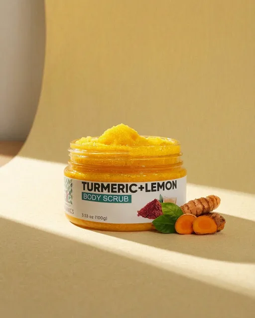 Turmeric Citrus Grove Body Scrub, Editorial