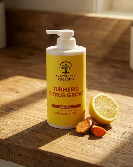 Turmeric Citrus Grove Body Wash, Lifestyle
