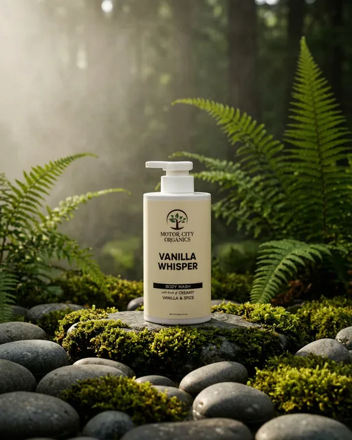 Vanilla Whisper Body Wash, In nature