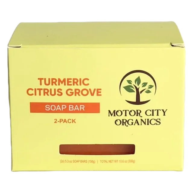 Turmeric Citrus Grove Bar Soap (2-Pack)