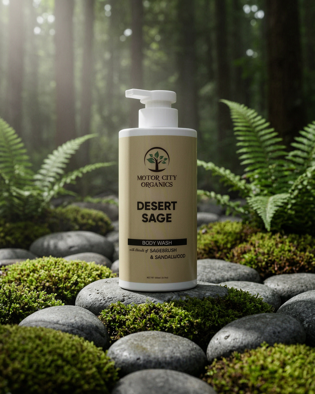 Desert Sage Body Wash, In nature