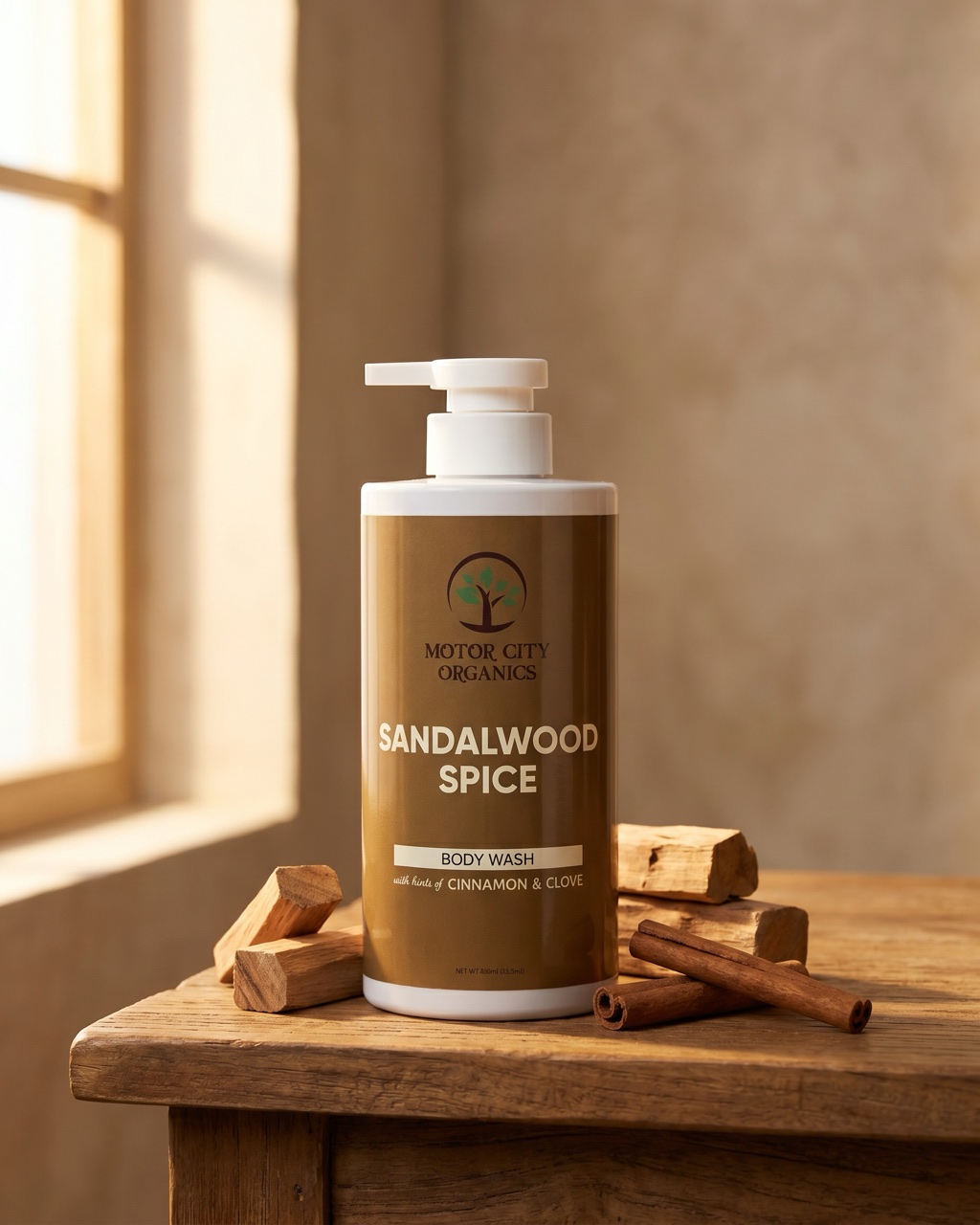 Sandalwood Spice Body Wash, Lifestyle